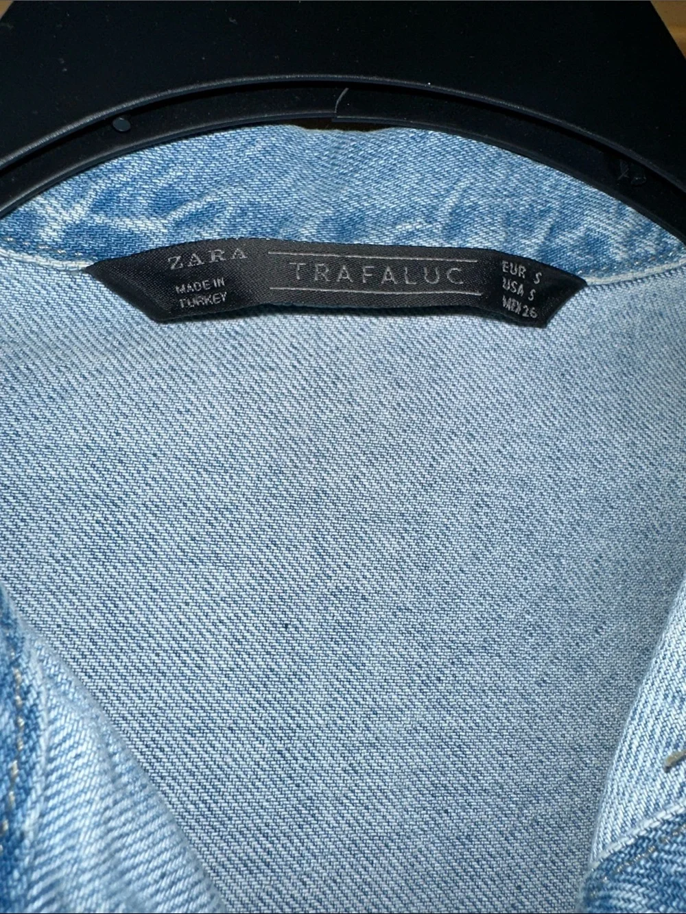 Zara Light Blue Denim Romper Jumpsuit - Picture 5 of 14